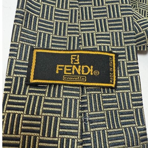 Fendi Men's Silk Tie - Picture 1 of 7